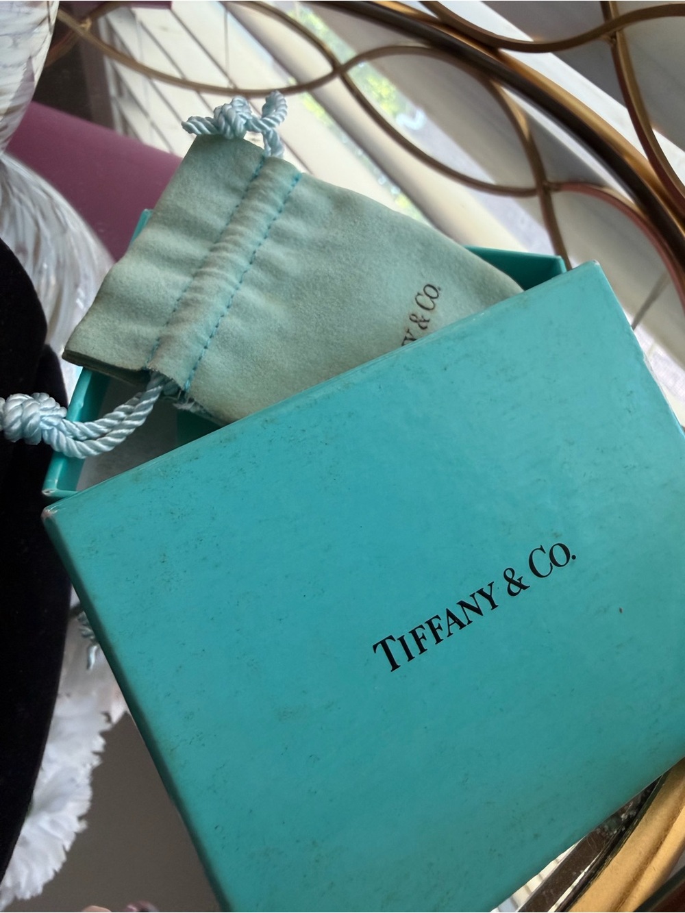 Vintage Tiffany & Co. Silver Oval Tag Ball Chain - Silver Necklace - Picture 6 of 7
